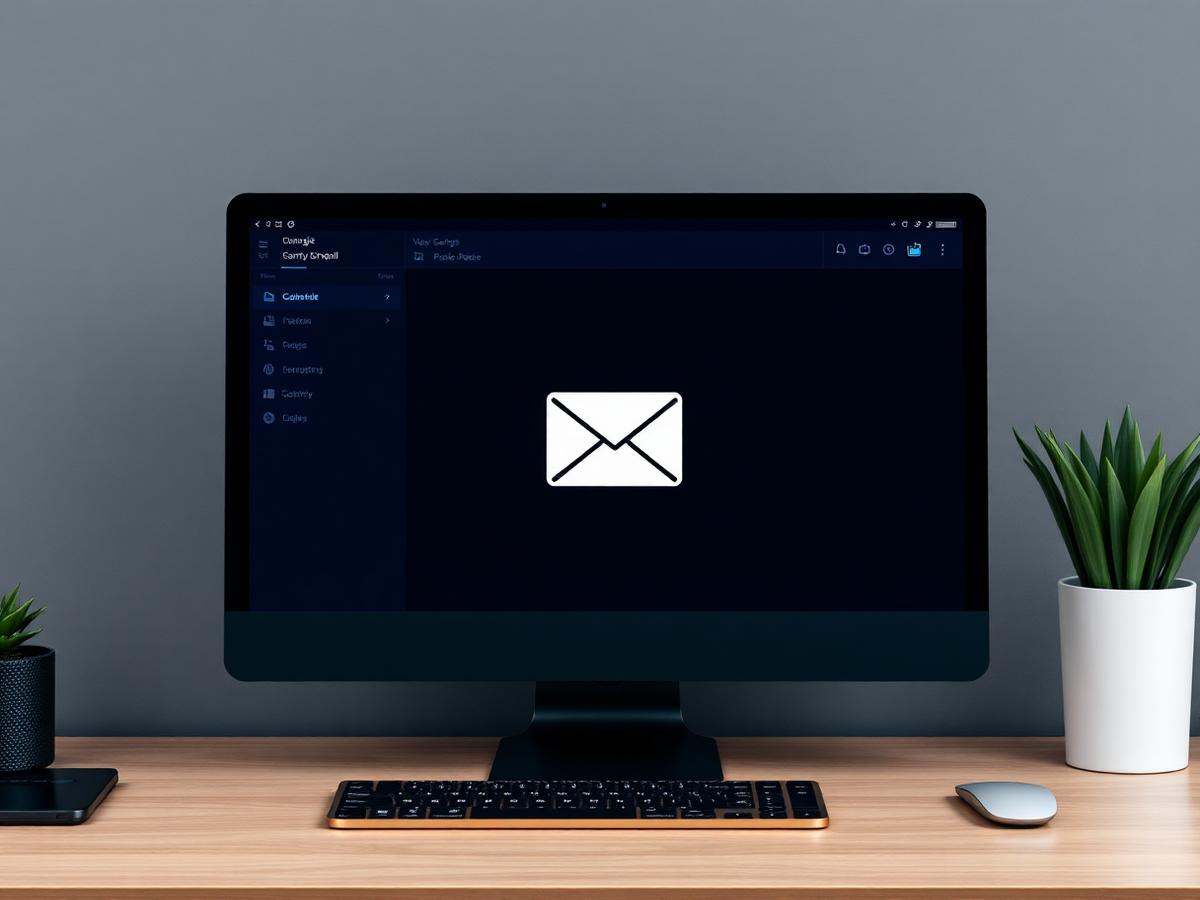 Meridian branded business email workspace